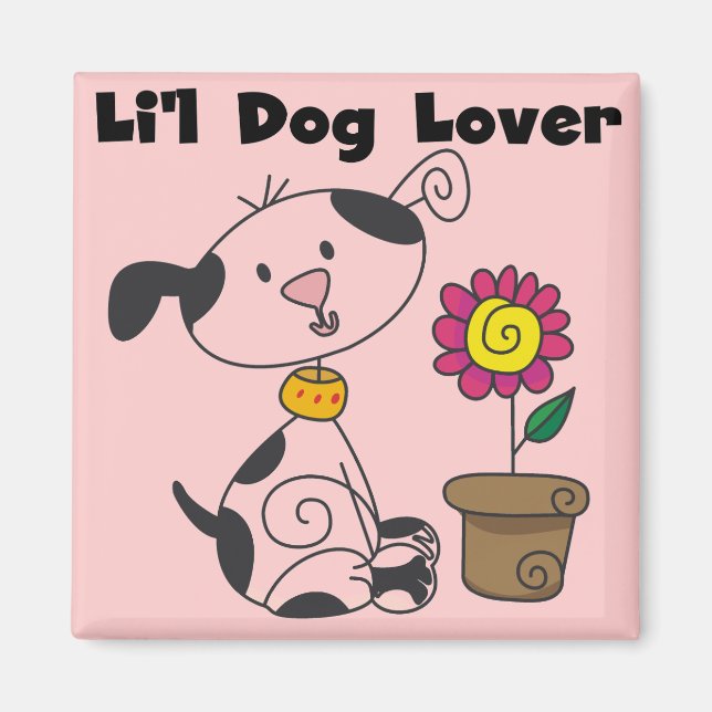 Imã Camiseta e presentes do amante do cão de Dalmation (Frente)