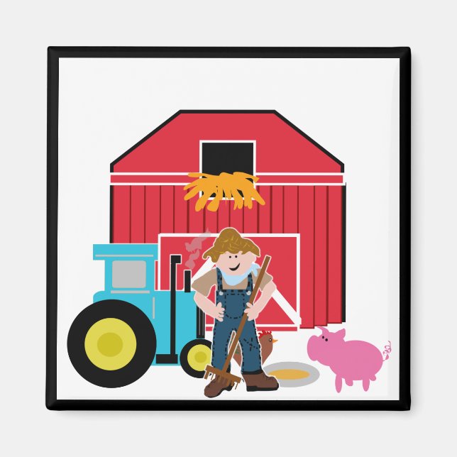 Imã Camiseta e presentes do pátio (Frente)