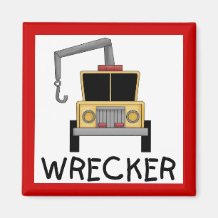 Imã Camiseta e presentes do Wrecker