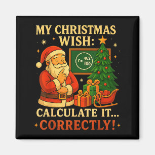 Imã Camiseta Engraçada 67 Natal Matemática 67 Meme – P