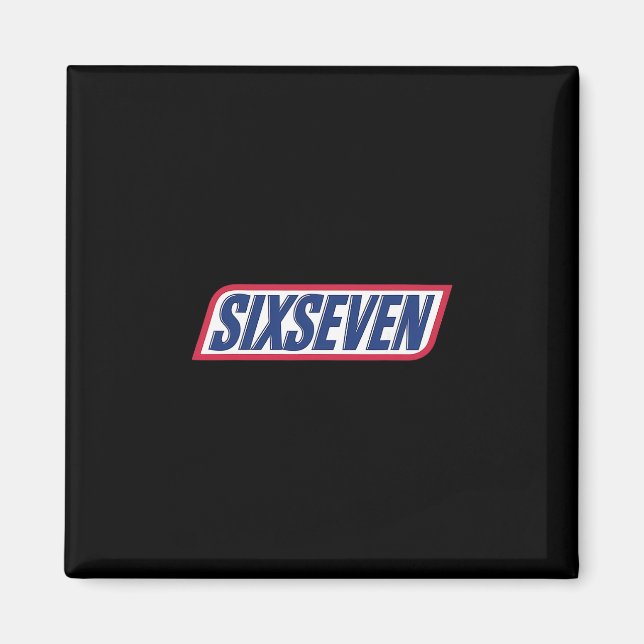 Imã Camiseta engraçada 67 Seis Sete Meme para amantes  (Frente)