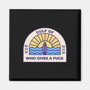 Imã Camiseta engraçada anti-trump golfo de quem se imp