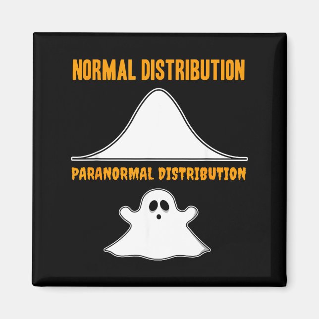 Imã CAMISETA ENGRAÇADA DE HALLOWEEN - Presente de Piad (Frente)