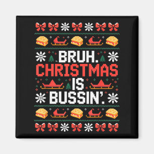 Imã Camiseta engraçada Gen Alpha Gen Z gíria Natal eng