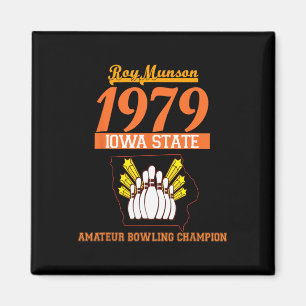 Imã Camiseta engraçada Roy Munson King Pin Bowling 2