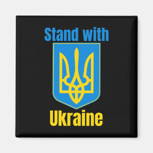 Imã Camiseta Eu Apoio a Ucrânia Eu Apoio os Ucranianos