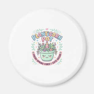 Imã Camiseta Gráfica de Design Gráfico de Vaso Plantic