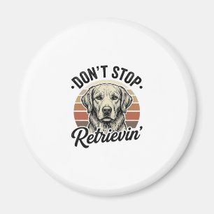 Imã Camiseta Gráfica de Gravura Vintage de Cachorro Re