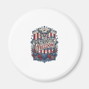 Imã Camiseta Gráfica Vetorial de Colheita de Outono Pa