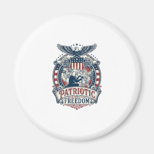 Imã Camiseta Gráfica Vetorial Patriota Amante de Enigm