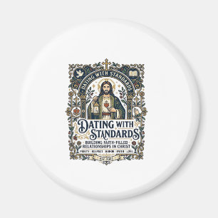 Imã Camiseta Humor Relacionamento Cristão Namorando Je
