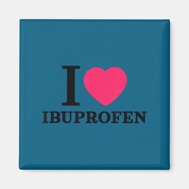 Imã Camiseta Ibuprofeno (Frente)