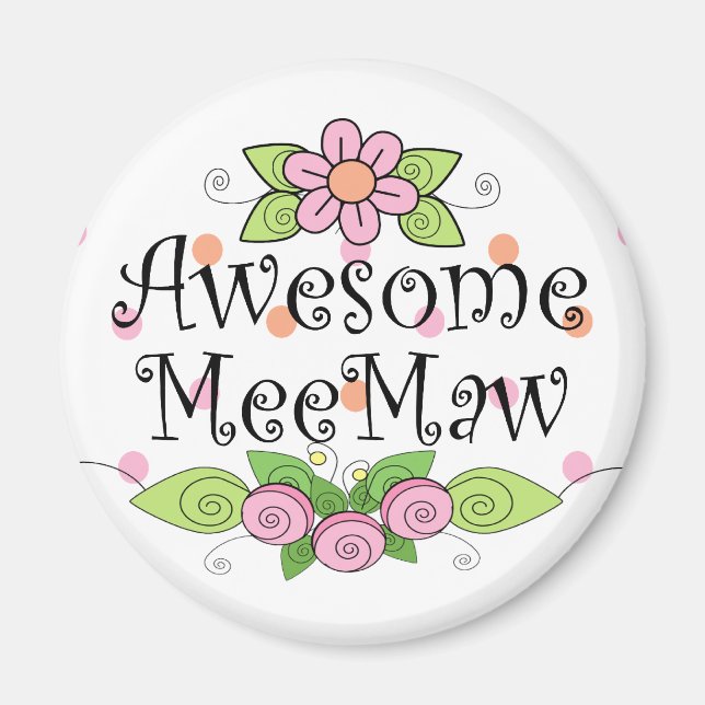 Imã Camiseta Incrível da MeeMaw (Frente)