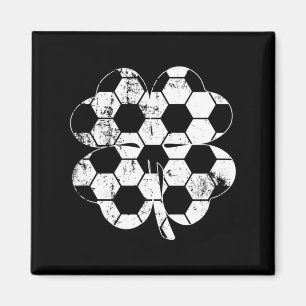 Imã Camiseta Irlandesa Vintage Futebol Dia de São Patr