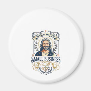 Imã Camiseta Jesus Boutique Dona de Pequeno Negócio Cr