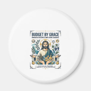 Imã Camiseta Jesus Jornada de Paz Financeira Livre de