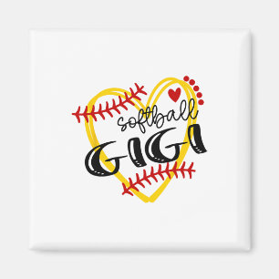 Imã Camiseta Macia Personalizada Coração Cute Gigi Mul