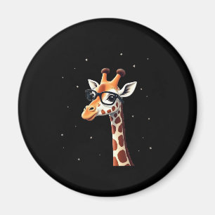 Imã Camiseta Masculina Feminina Girafa Hipster Bom Hum