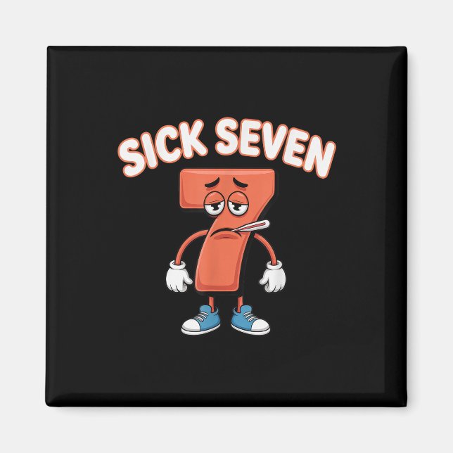 Imã Camiseta Meme Sick Seven Tee Seis Sete Brincadeira (Frente)