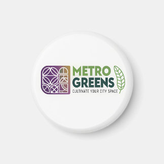 Imã Camiseta Metro Greens Urban Farming | Jardineiro d