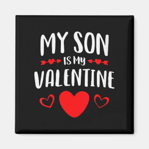 Imã Camiseta Minha Mãe é Meu Dia dos Namorados Mãe Pai
