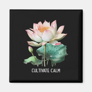 Imã Camiseta Minimalista de Yoga com Dito de Mindfulne