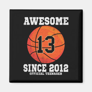 Imã Camiseta Oficial de Fã de Sketll de 13 Anos de Ida