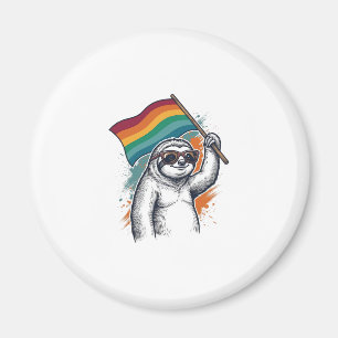 Imã Camiseta Orgulho Preguiça Gravura Vintage Design_1
