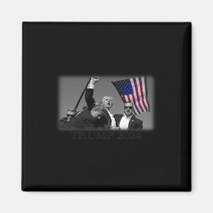 Imã Camiseta Patriótica EUA Tentativa Falhada Donald T