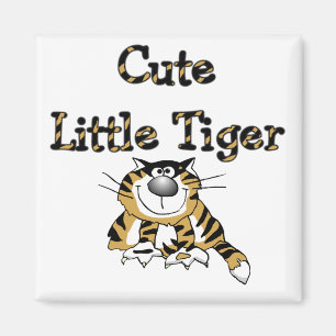 Imã Camiseta pequeno bonito e presentes do tigre