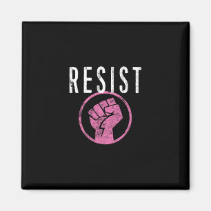Imã Camiseta Punho de Resistência - Faça Parte da Resi