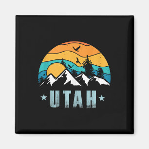 Imã Camiseta sem Mangas de Caminhada nas Montanhas Ret