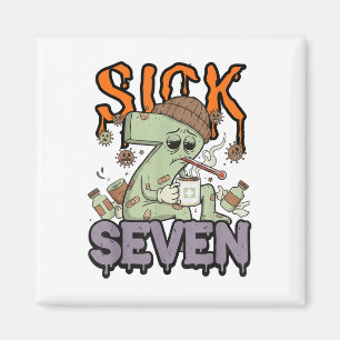 Imã Camiseta Sick Seven Meme 67 Seis Sete Jogo de Pala