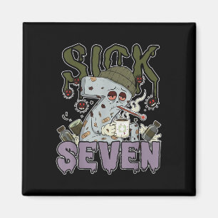 Imã Camiseta Sick Seven Meme 67 Seis Sete Jogo de Pala