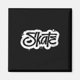 Imã Camiseta Skate Grafite Desgastado Skateboarding Sk