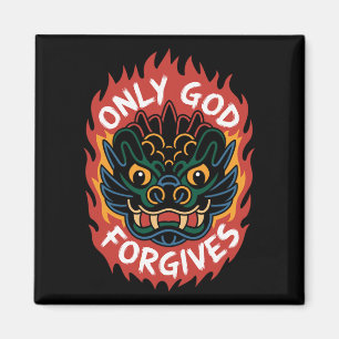 Imã Camiseta Sólo Dios Perdona1