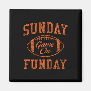 Imã Camiseta Vintage Sunday Funday T Cleveland Futebol