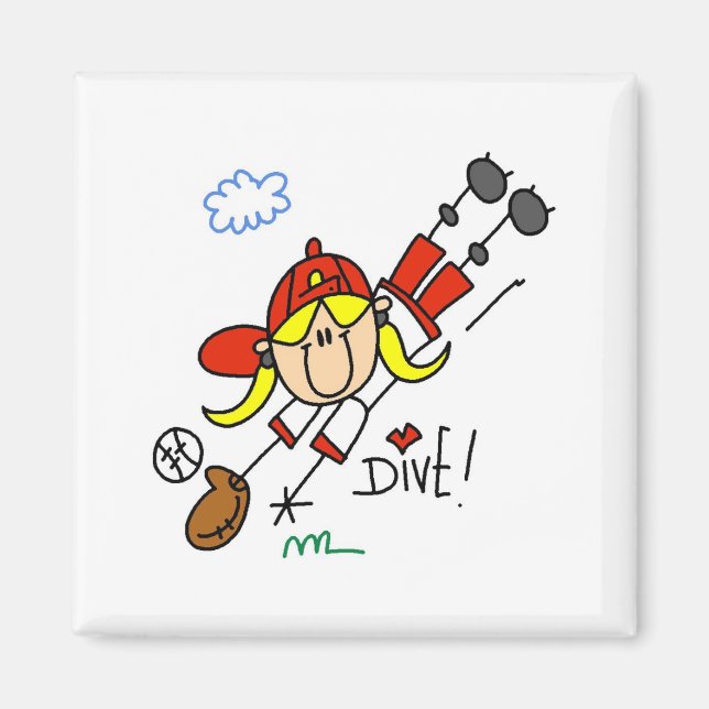 Imã Camisetas de beisebol e doações (Frente)