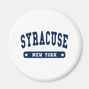Imã camisetas do Syracuse New York College Style