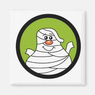 Imã Camisetas e presentes da múmia do Halloween