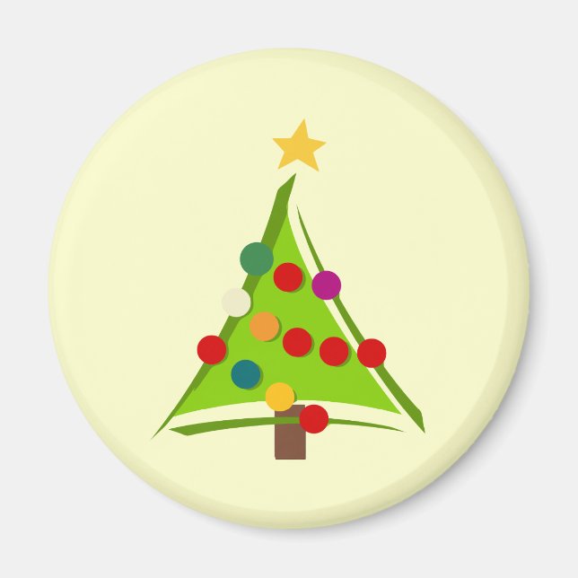 Imã Camisetas e presentes de árvores de Natal (Frente)