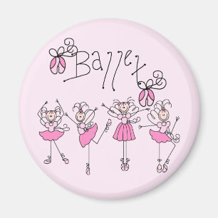 Imã Camisetas e Presentes de Ballet