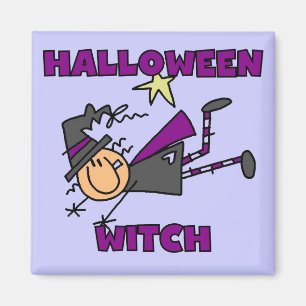 Imã Camisetas e presentes de bruxas do Halloween
