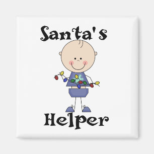 Imã Camisetas e presentes de férias do papai noel do A