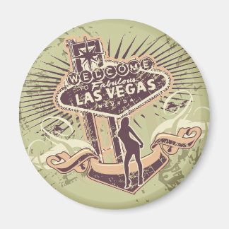 Imã Camisetas e presentes de Las Vegas Nevada