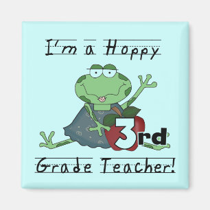 Imã Camisetas e presentes de professores do 3º grau