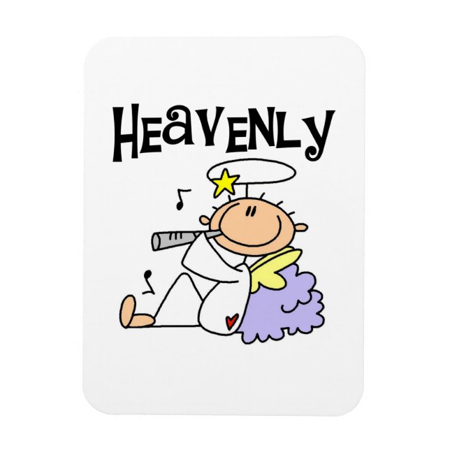 Ímã Camisetas e Presentes do Anjo Celestial (Vertical)