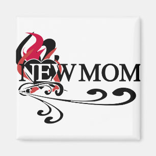 Imã Camisetas e presentes do coração gótico