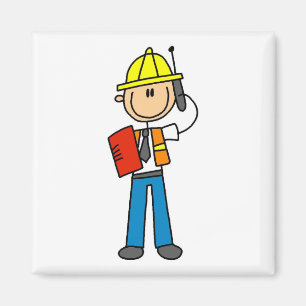 Imã Camisetas e Presentes para Encarregado de Construç