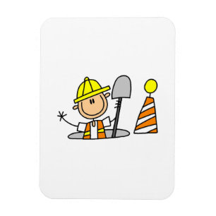 Ímã Camisetas e Presentes para Operário de Construção